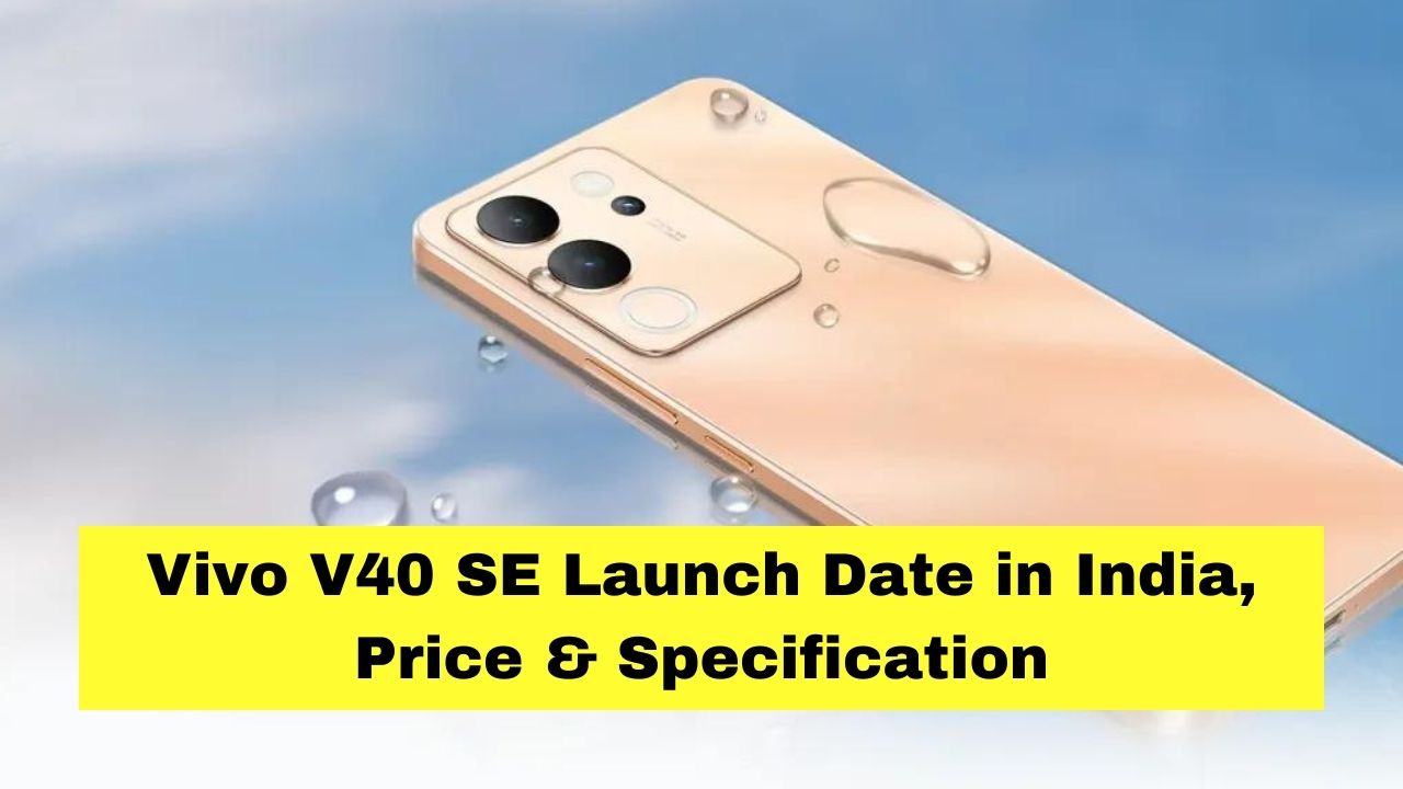 Vivo V40 SE Launch Date In India