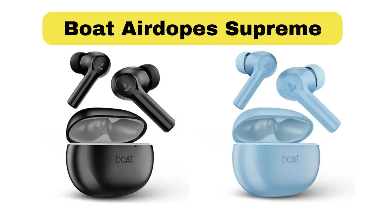 Boat Airdopes Supreme