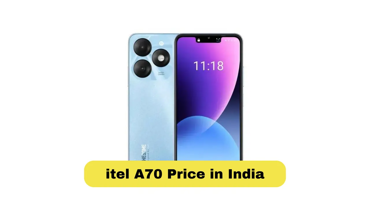 itel A70 Bettery & Charger