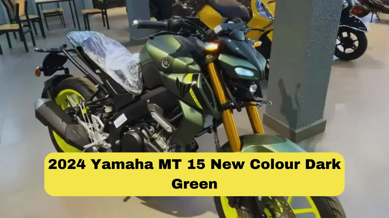 2024 Yamaha MT 15 New Colour