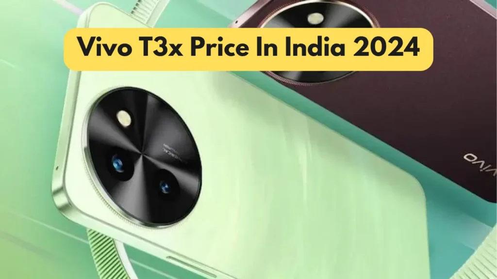 Vivo T3x Price in India 2024