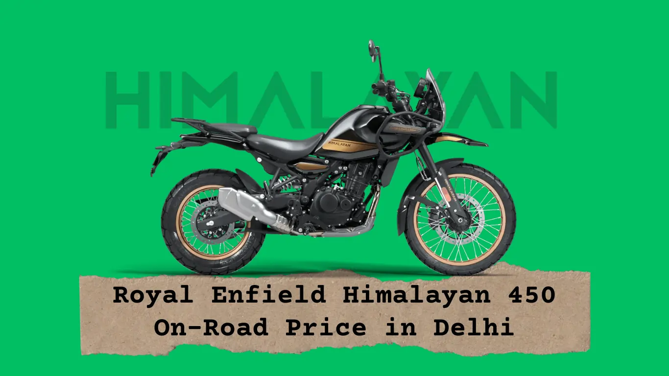 Royal Enfield Himalayan 450 On-Road Price in Delhi